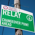 Race Marker Signs